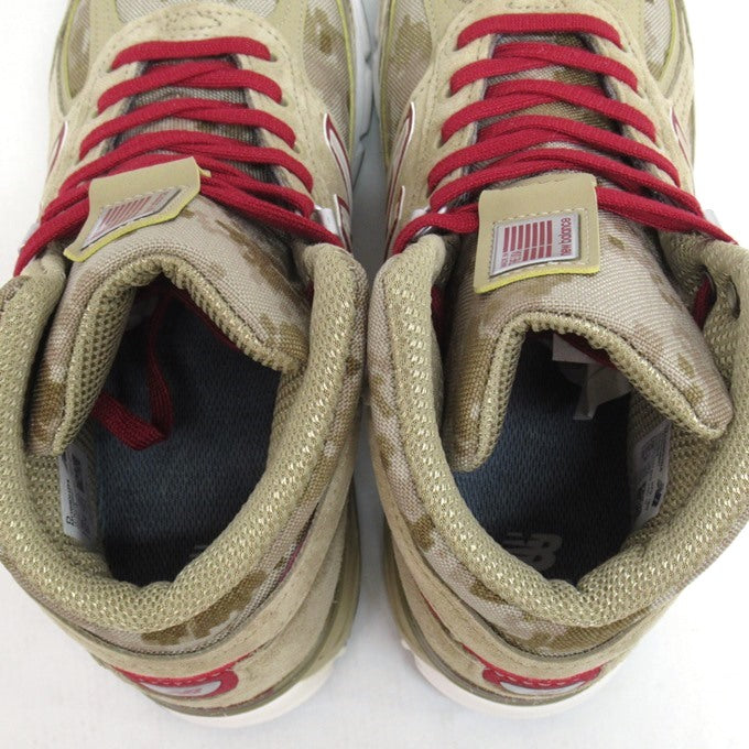 New Balance MO990 HR4 Made in USA Beige Sneakers Size 26cm
