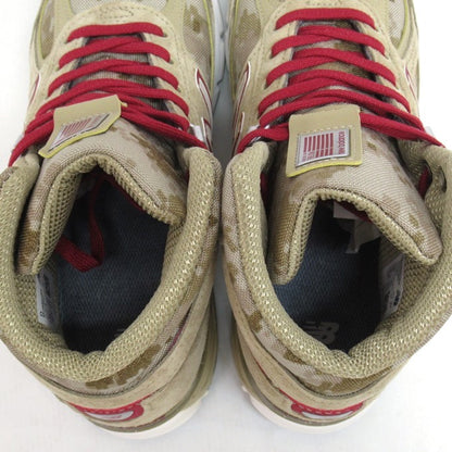 New Balance MO990 HR4 Made in USA Beige Sneakers Size 26cm
