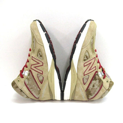 New Balance MO990 HR4 Made in USA Beige Sneakers Size 26cm