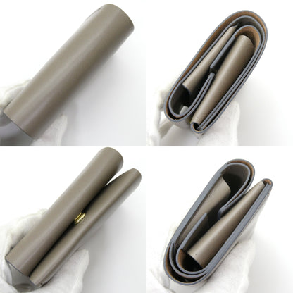 REVEL MINI Oil Leather Minimal Wallet Gray Size ONE SIZE