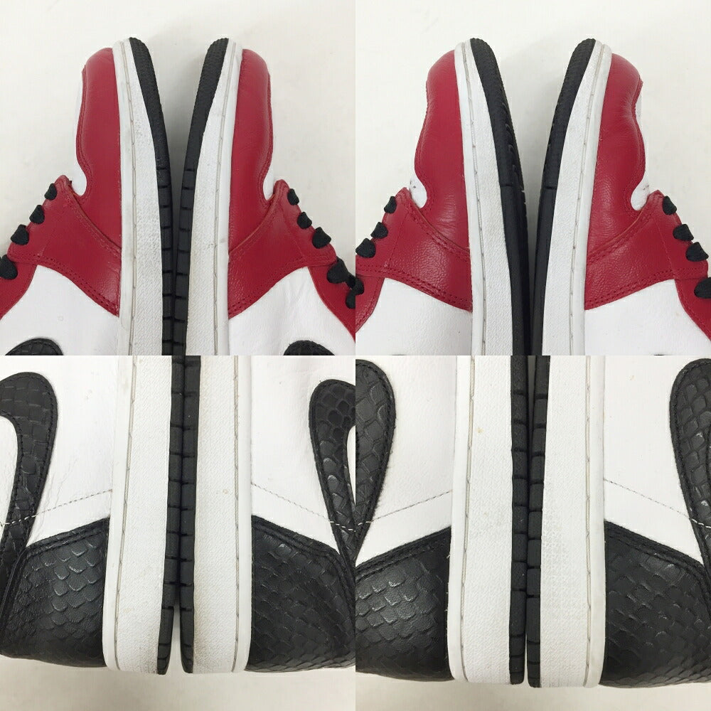 NIKE WMNS Air Jordan 1 High OG Gym Red Black Sneakers
