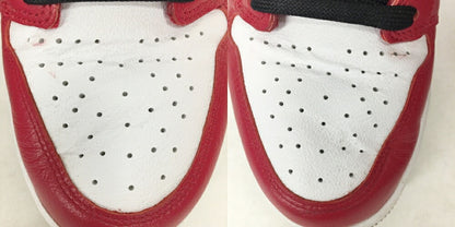 NIKE WMNS Air Jordan 1 High OG Gym Red Black Sneakers