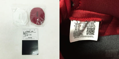 NIKE WMNS Air Jordan 1 High OG Gym Red Black Sneakers