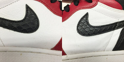 NIKE WMNS Air Jordan 1 High OG Gym Red Black Sneakers