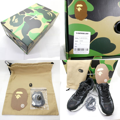 A BATHING APE BAPE Shark Sta #1 M2 Black Sneakers