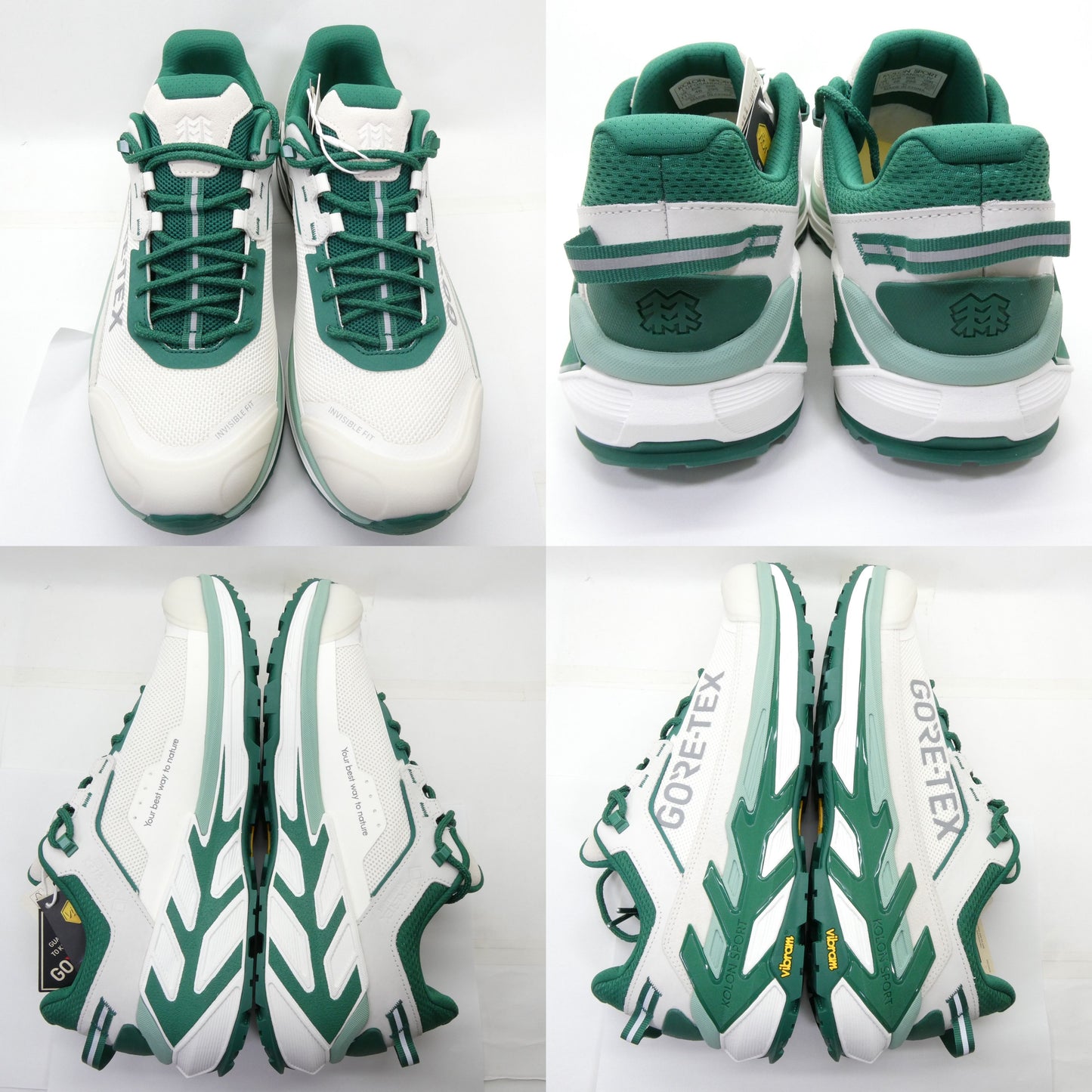 KOLON SPORT Move Alpha 2.0 Gore-Tex Vibram Hiking Sneakers