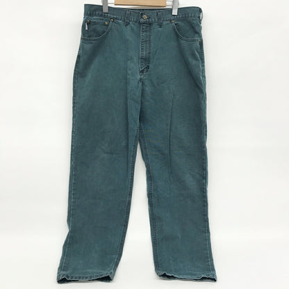 Carhartt Double Knee Duck Painter Star Pants Green Size 33