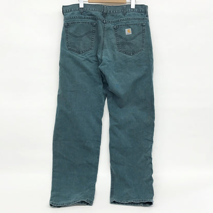 Carhartt Double Knee Duck Painter Star Pants Green Size 33