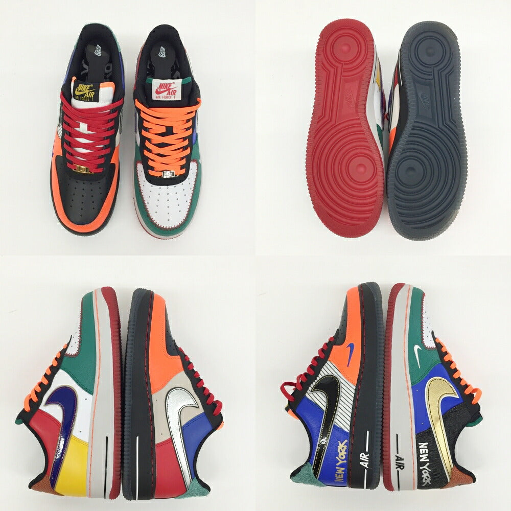 NIKE Air Force 1 07 LV8 "What The New York" Sneakers Size 9