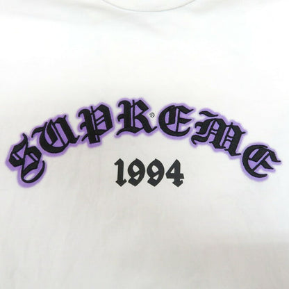 Supreme Old English Glow S/S T-Shirt White Size XL