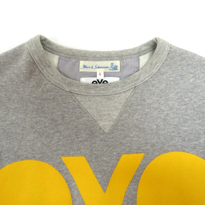eYe JUNYA WATANABE MAN Logo Sweatshirt Gray Size S