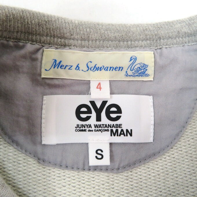eYe JUNYA WATANABE MAN Logo Sweatshirt Gray Size S