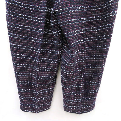 NEZU YOHINTEN Fancy Tweed Tango Pants Navy Purple Size 1