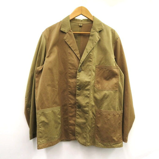 JOHN GLUCKOW Cotton Crazy Pattern Tailored Jacket Size L