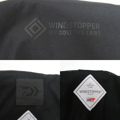 DAIWA PIER 25SS Gore-Tex 2-Way Windbreaker Black Size XL