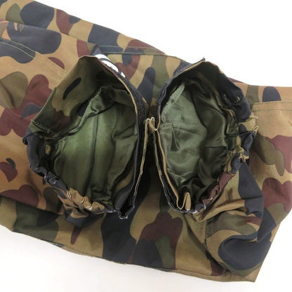 A BATHING APE 1ST CAMO SHARK Mountain Parka Green Hoodie Size XL