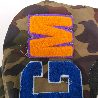 A BATHING APE 1ST CAMO SHARK Mountain Parka Green Hoodie Size XL