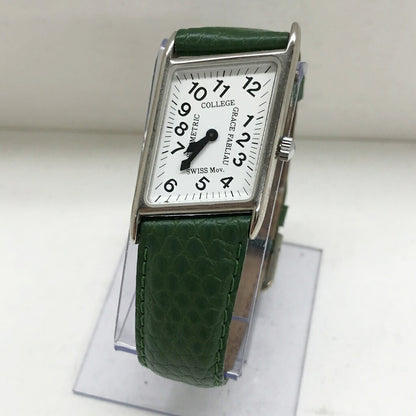 GRACE FABLIAU Asymmetric Manual Watch White Size ONE SIZE
