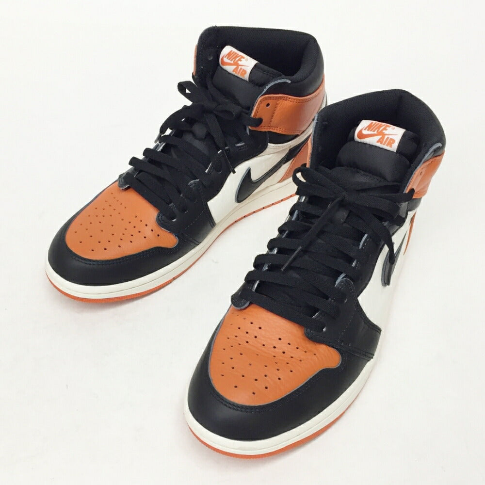NIKE Air Jordan 1 Retro High OG Backboard Sneakers Size 10.5