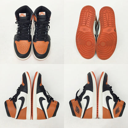 NIKE Air Jordan 1 Retro High OG Backboard Sneakers Size 10.5