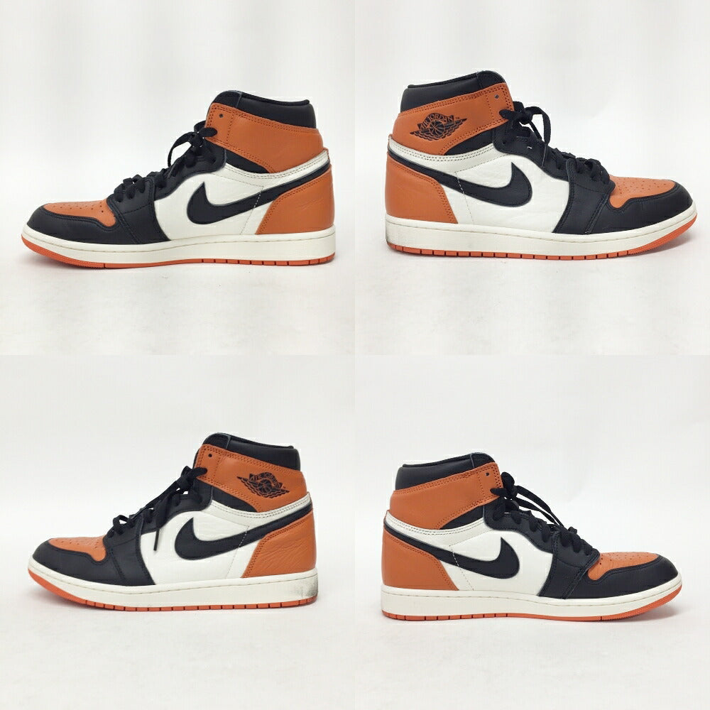 NIKE Air Jordan 1 Retro High OG Backboard Sneakers Size 10.5