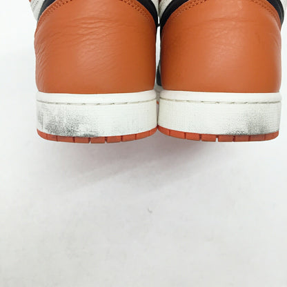 NIKE Air Jordan 1 Retro High OG Backboard Sneakers Size 10.5