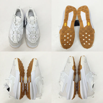 NIKE x sacai Zegamadome SP Summit White Sneakers Size 9.5
