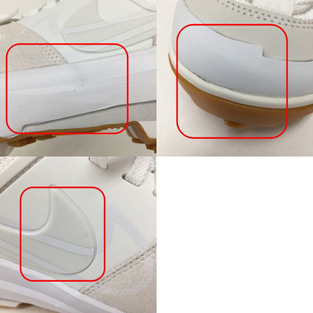 NIKE x sacai Zegamadome SP Summit White Sneakers Size 9.5