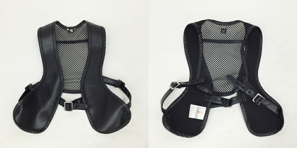 BLACK COMME des GARCONS Eco-Leather Vest Black Size S