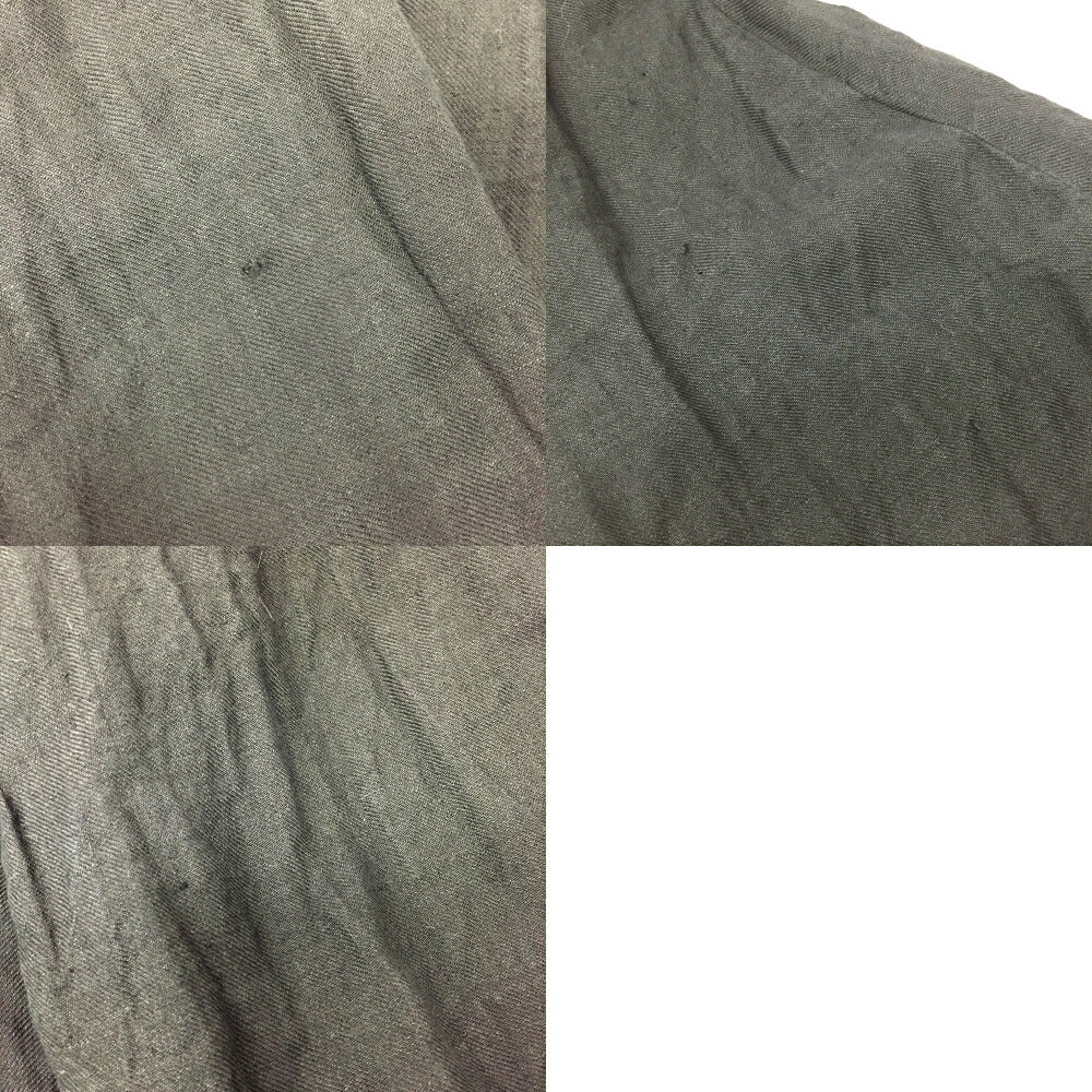 COMME des GARCONS Linen Cotton Coat Black Size M