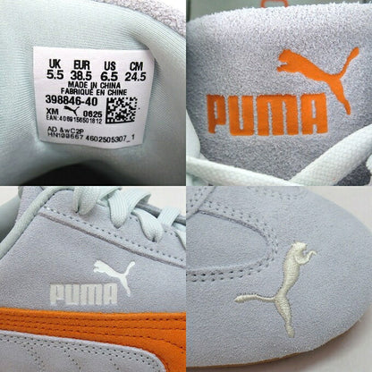 PUMA Speedcat OG Sea Glass Orange Glo Sneakers Size 24.5cm