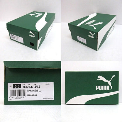 PUMA Speedcat OG Sea Glass Orange Glo Sneakers Size 24.5cm