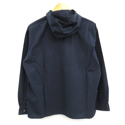 nisica Hooded Shirt Jacket Navy Size S