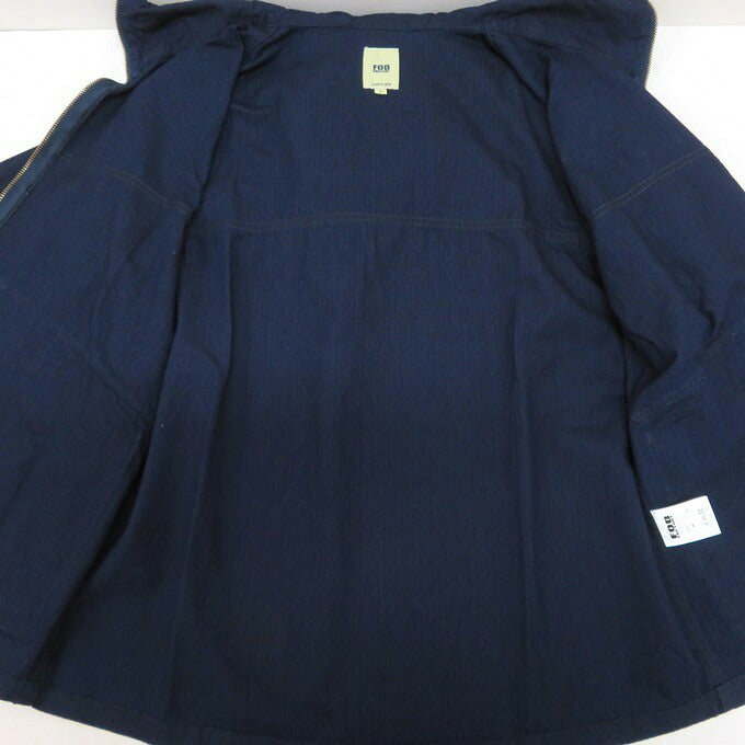 FOB FACTORY Active Mil Ripstop Military Jacket Indigo Size S