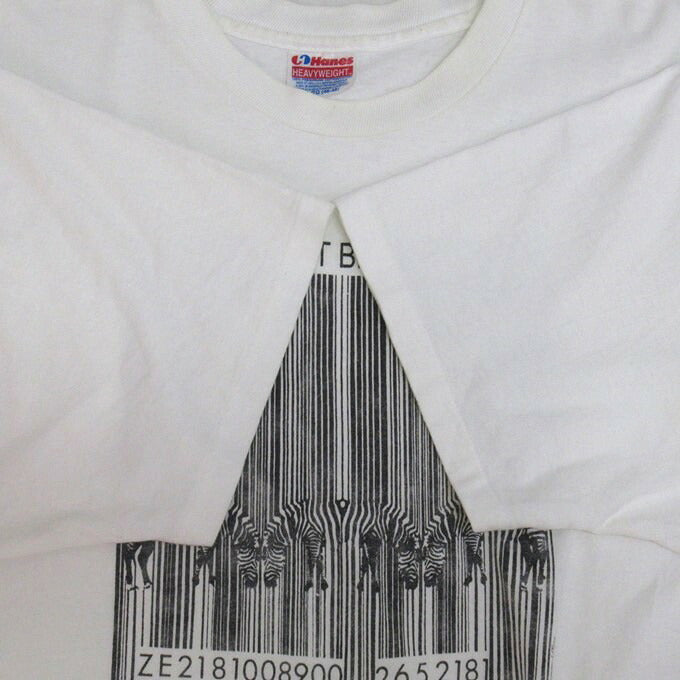 Hanes 90s Human-i-Tees Trompe L'oeil T-Shirt Size XL
