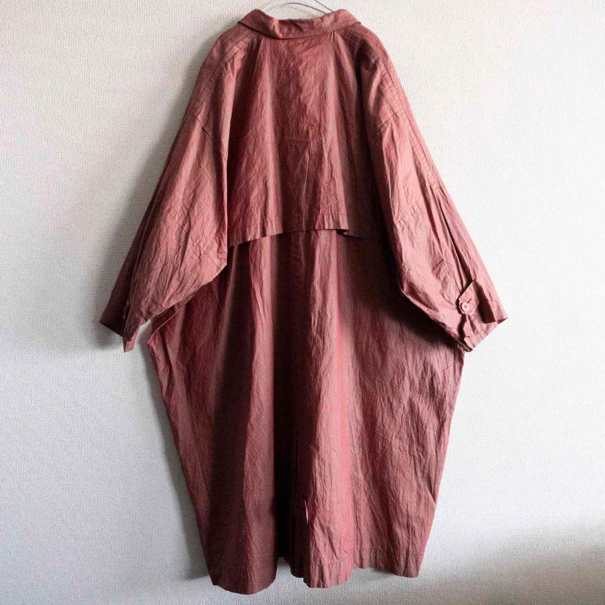 SHIRIN GUILD Linen Oversized Coat Size S