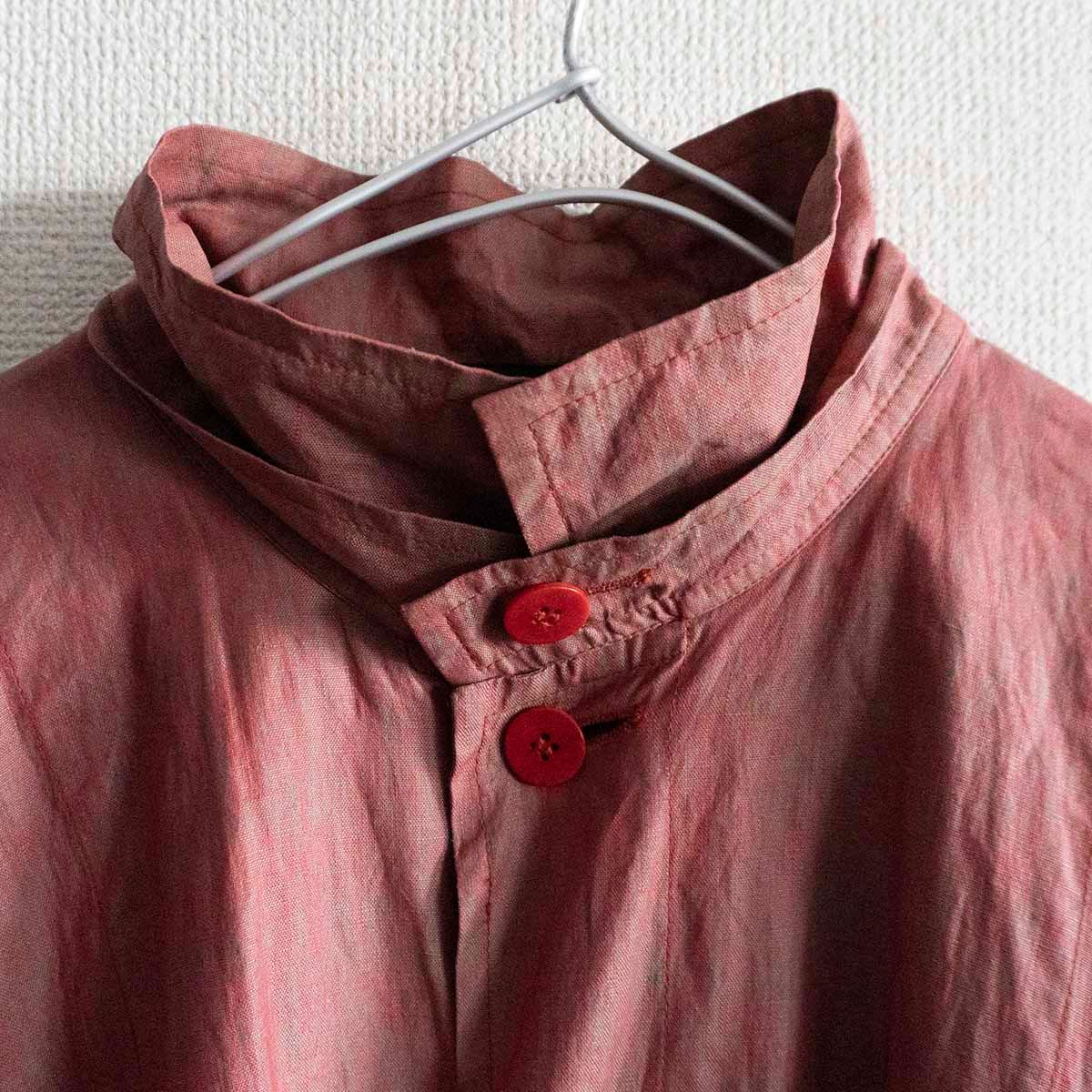 SHIRIN GUILD Linen Oversized Coat Size S