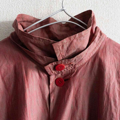 SHIRIN GUILD Linen Oversized Coat Size S