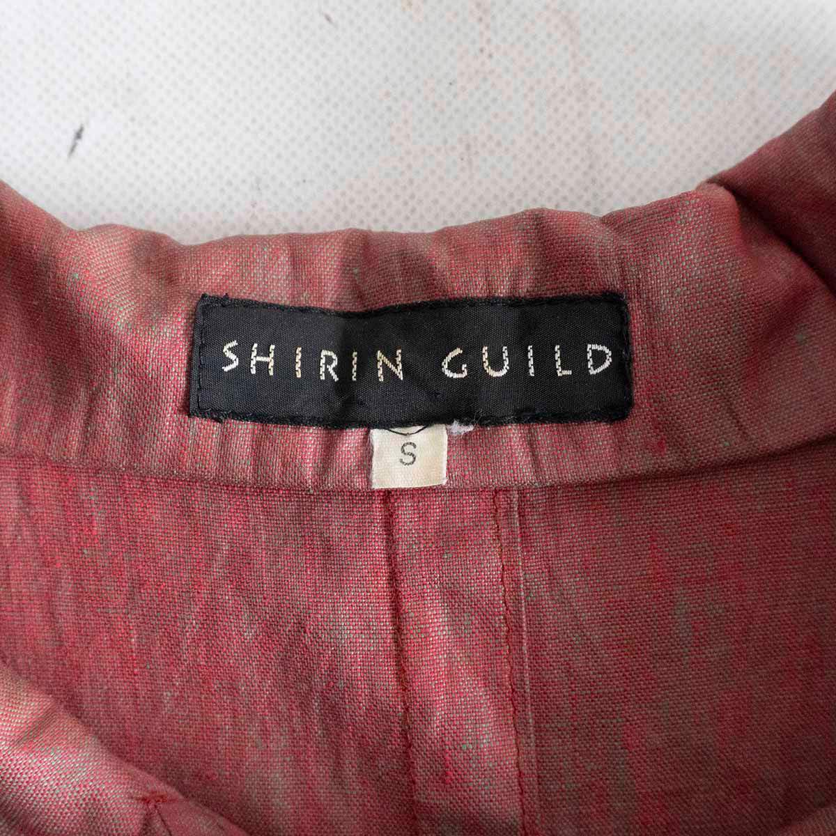 SHIRIN GUILD Linen Oversized Coat Size S