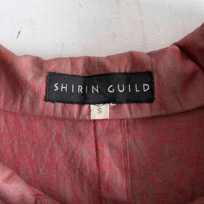 SHIRIN GUILD Linen Oversized Coat Size S