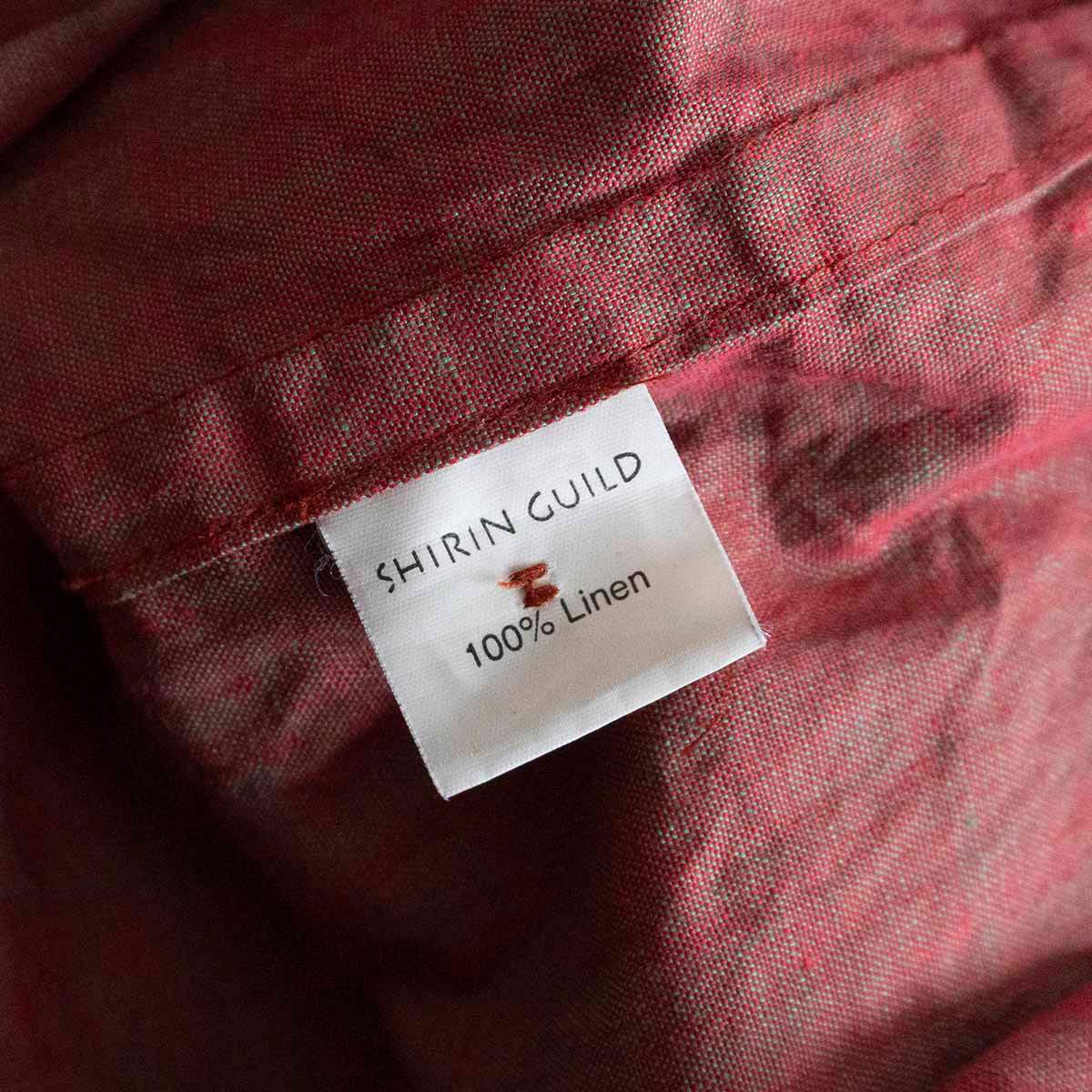SHIRIN GUILD Linen Oversized Coat Size S