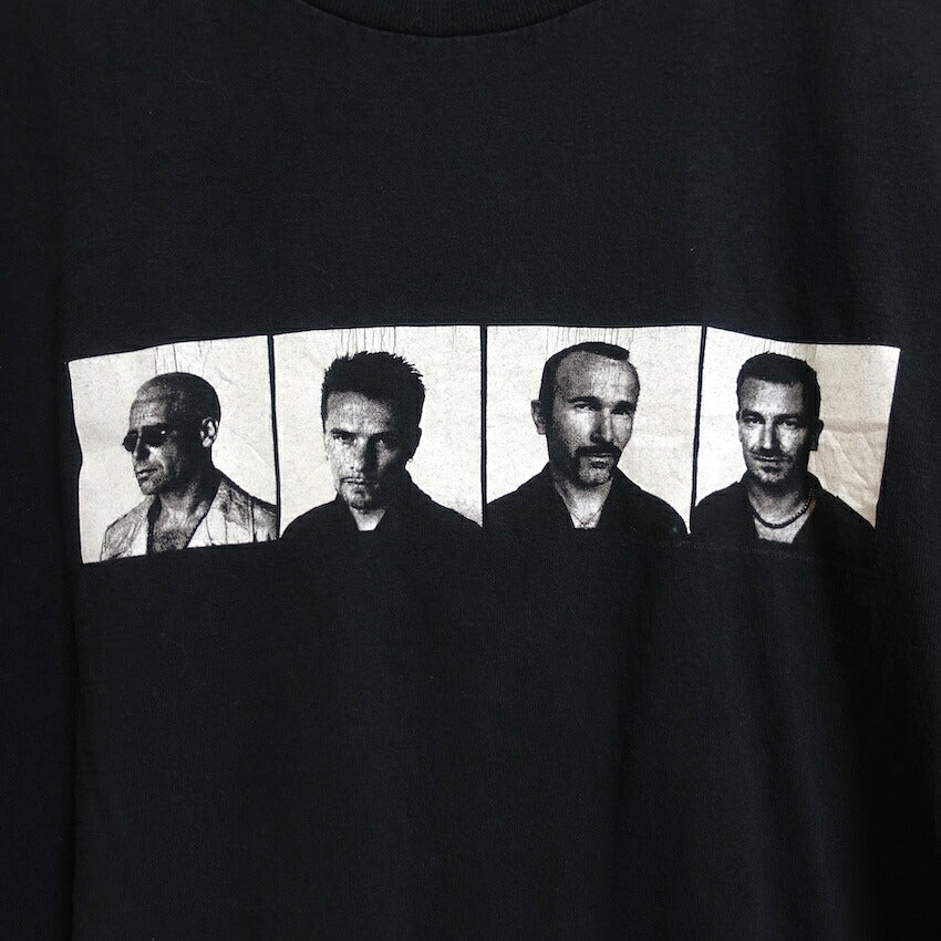 POP Mart S U2 1997s Band T-Shirt Black Size XL