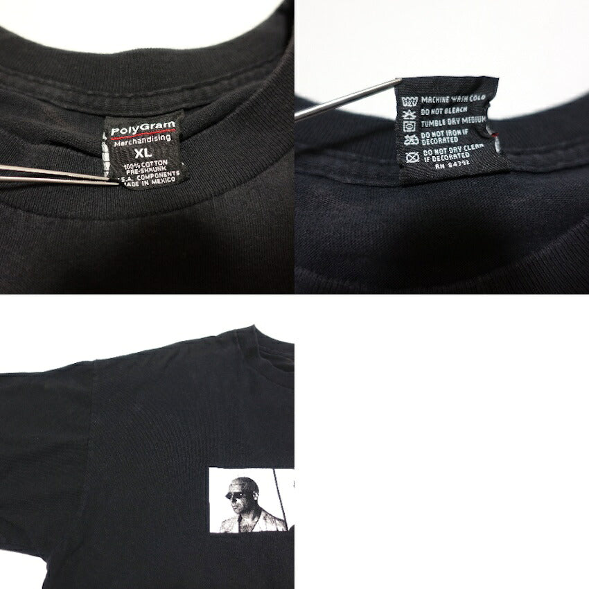 POP Mart S U2 1997s Band T-Shirt Black Size XL