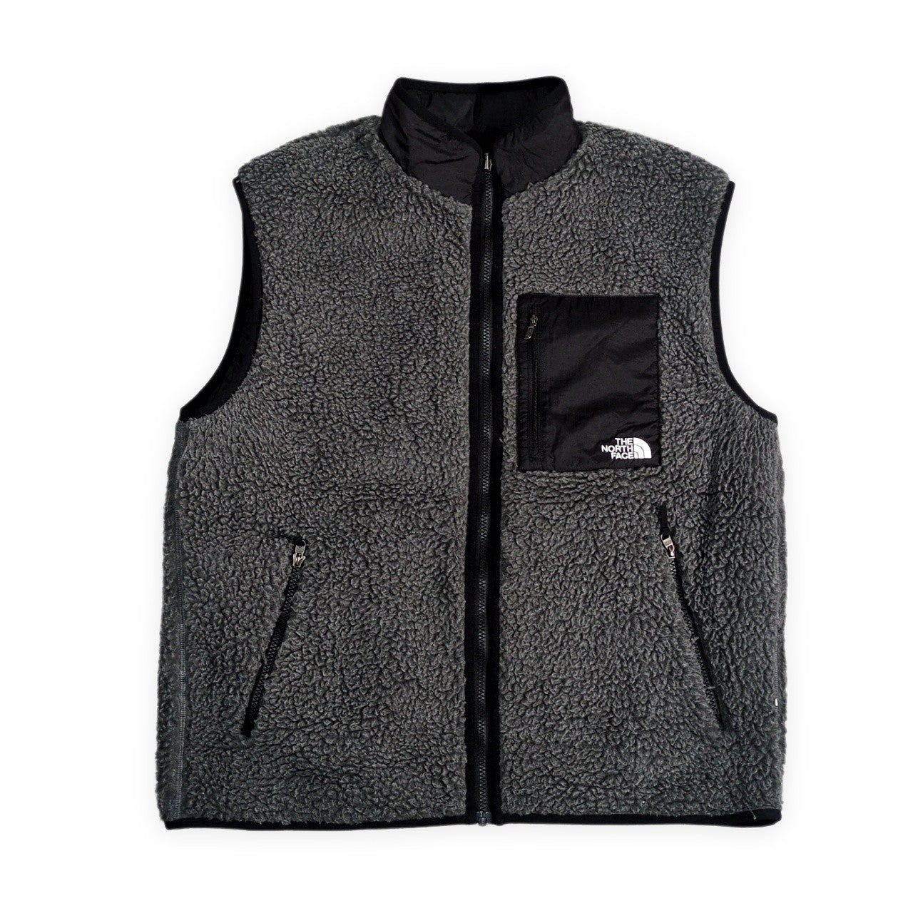 The North Face Reversible Extreme Pile Vest Multi Size XL