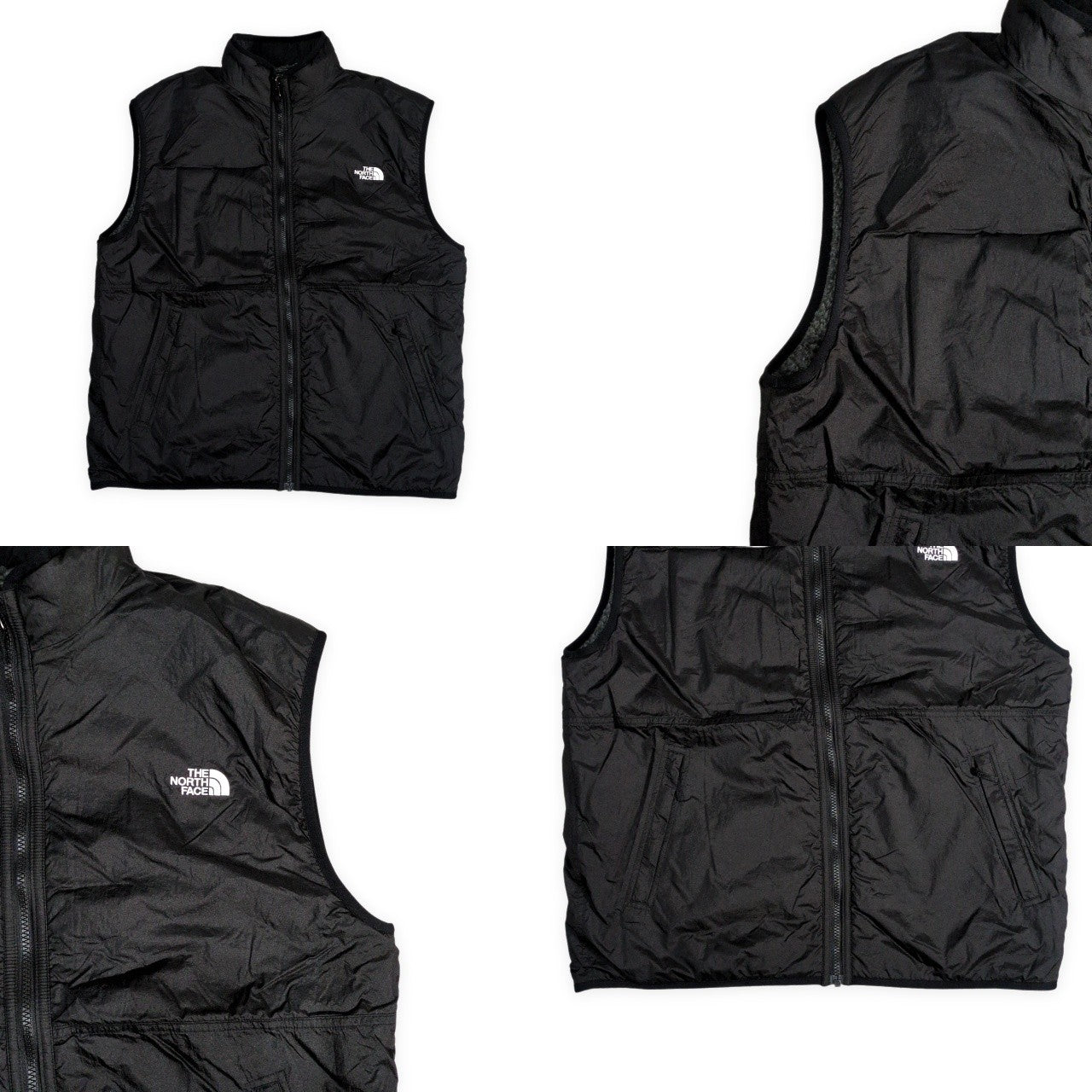 The North Face Reversible Extreme Pile Vest Multi Size XL