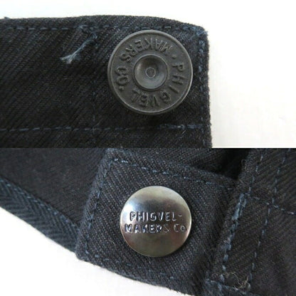PHIGVEL MAKERS & Co. Deck Overalls Black Belt Size 1