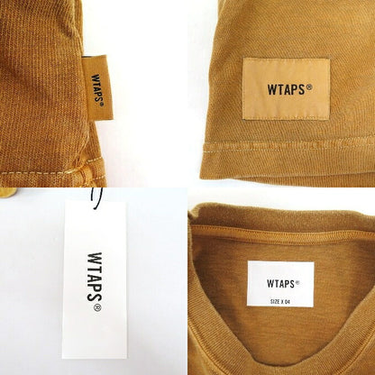 WTAPS 24AW SPEC Long Sleeve T-Shirt Camel Size 04