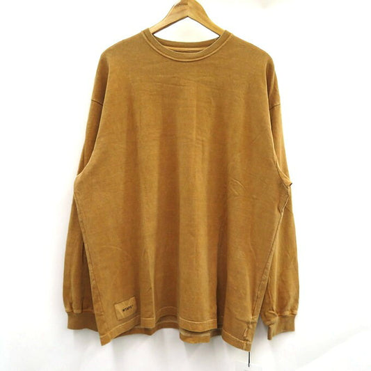 WTAPS 24AW SPEC Long Sleeve T-Shirt Camel Size 04