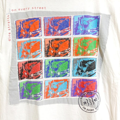 Dire Straits 90s On Every Street Tour T-Shirt Size M