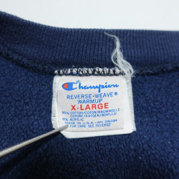 Champion 80s Reverse Weave Tricot Tag Sweatshirt Size XL